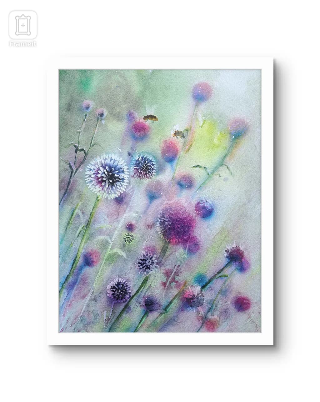 Whispers of Color: A Dreamy Floral Watercolor Journey
