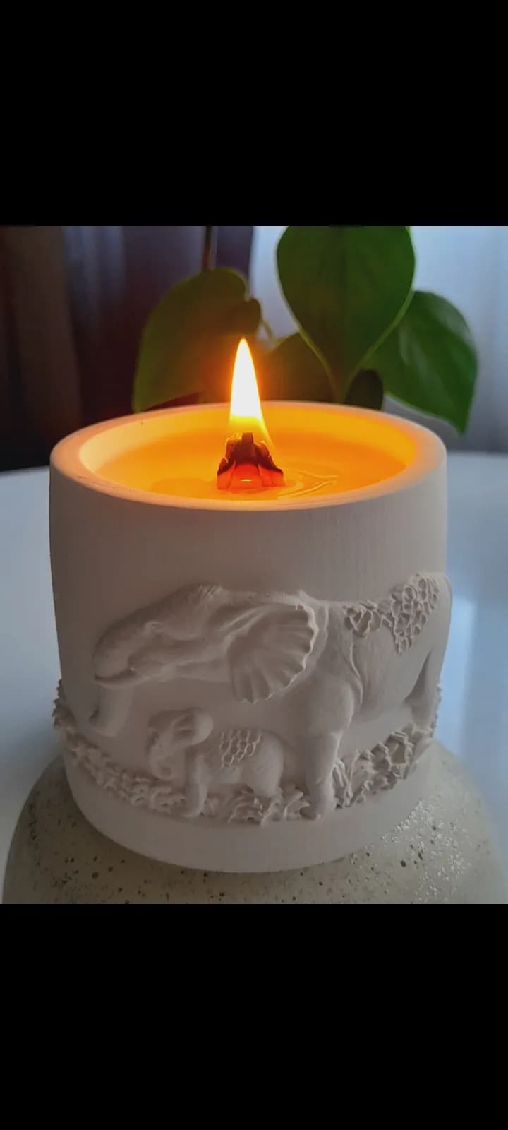 Elephant Candle