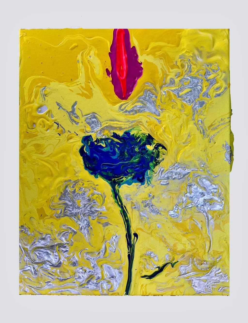 Vibrant Bloom: A Dance of Color and Emotion in Abstract Floral Art