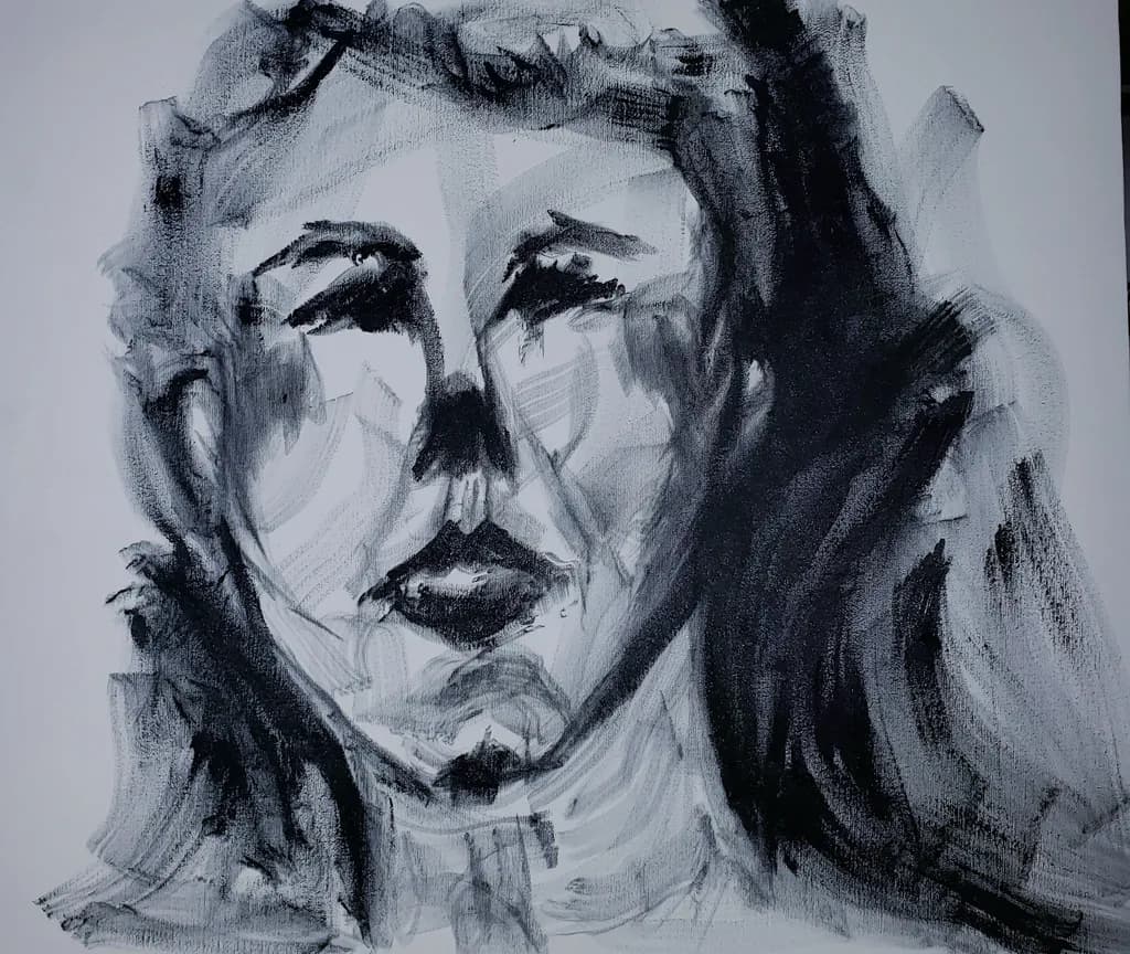 Whispers of Emotion: A Bold Exploration of Identity in Monochrome