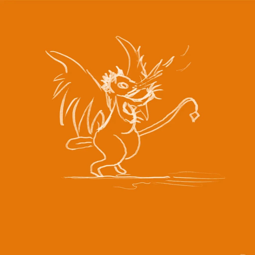 Whimsical Whiskers: The Mischievous Dragon Dance