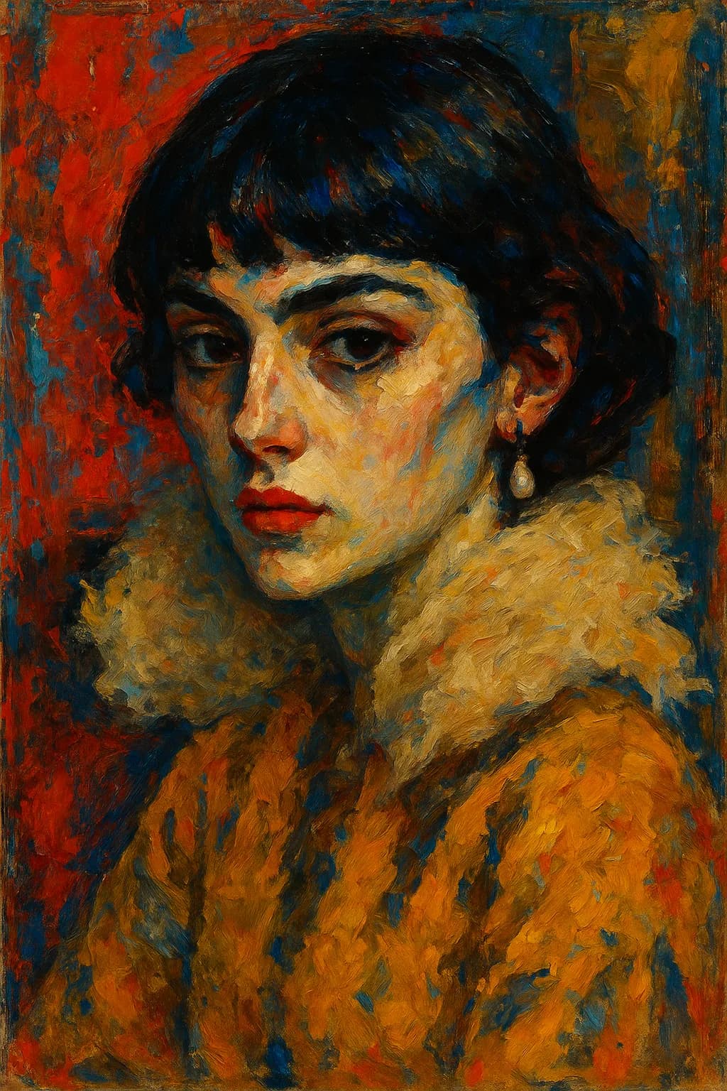 Time Stopped in Her Eyes
