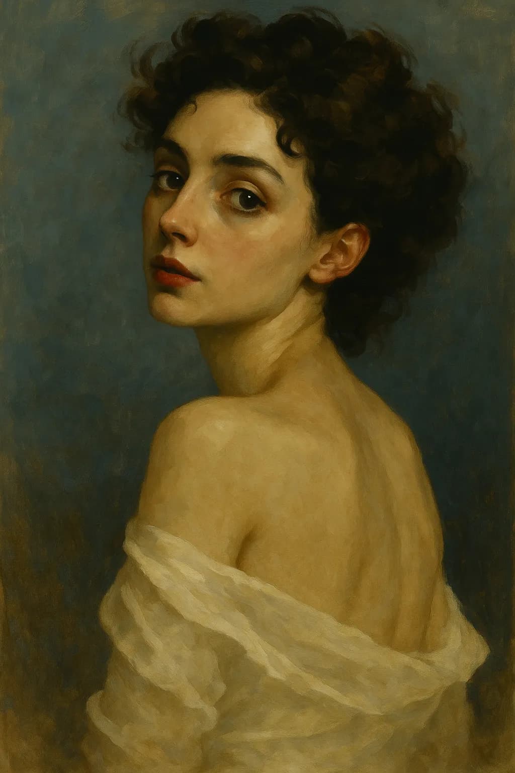 Whispers of Elegance: A Portrait of Timeless Beauty