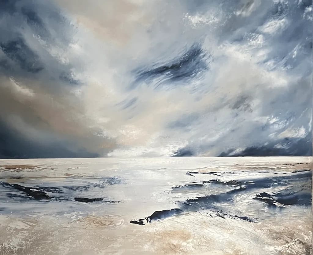 Whispers of the Ocean: A Dance of Sky and Sea