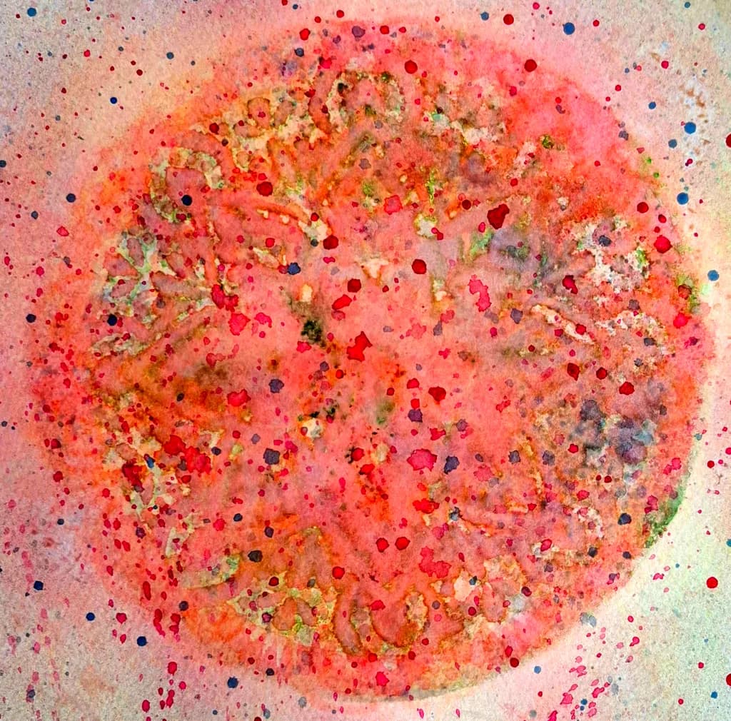 Vibrant Whirl: A Colorful Journey Through Abstract Textures