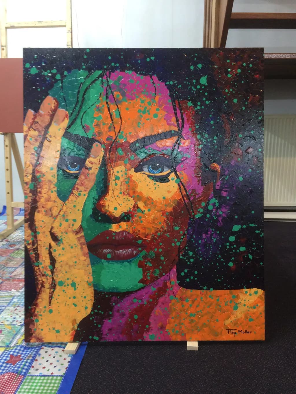Vibrant Whispers: A Colorful Journey Through Emotion and Expression