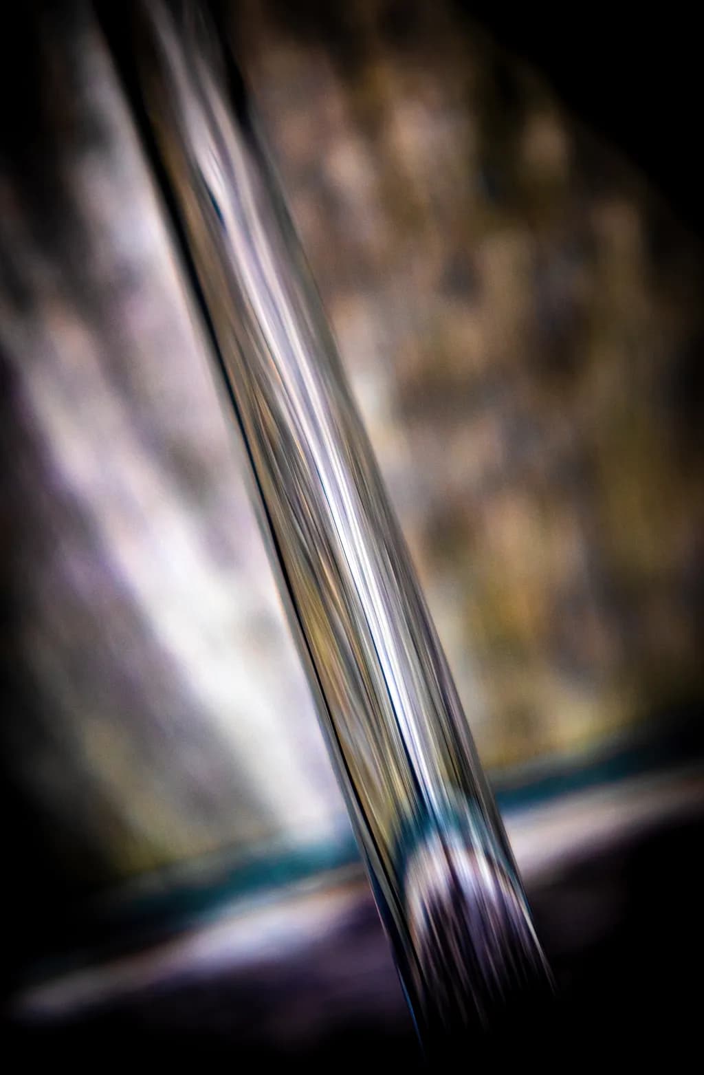 Fluid Reflections: An Abstract Journey Through Water's Transparency and Texture
