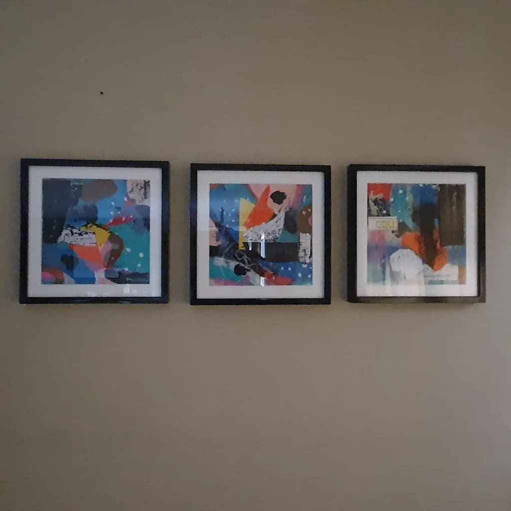Colorful Collage Trio