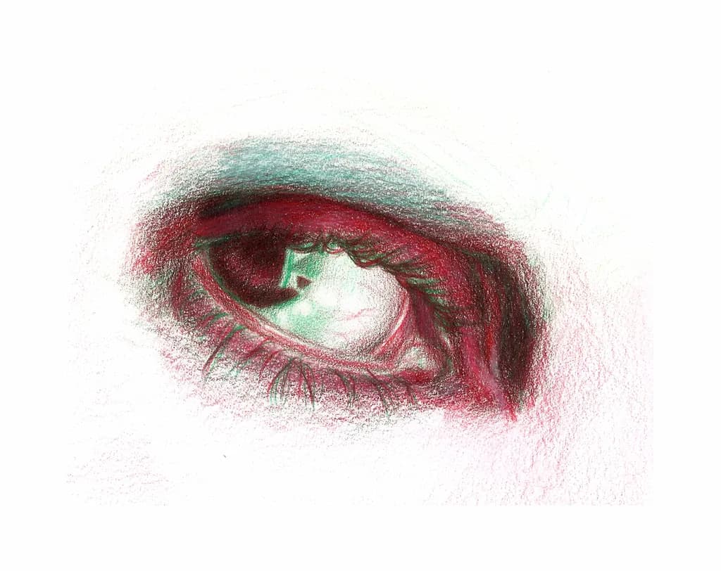 Whispers of Perception: A Colorful Exploration of the Human Eye