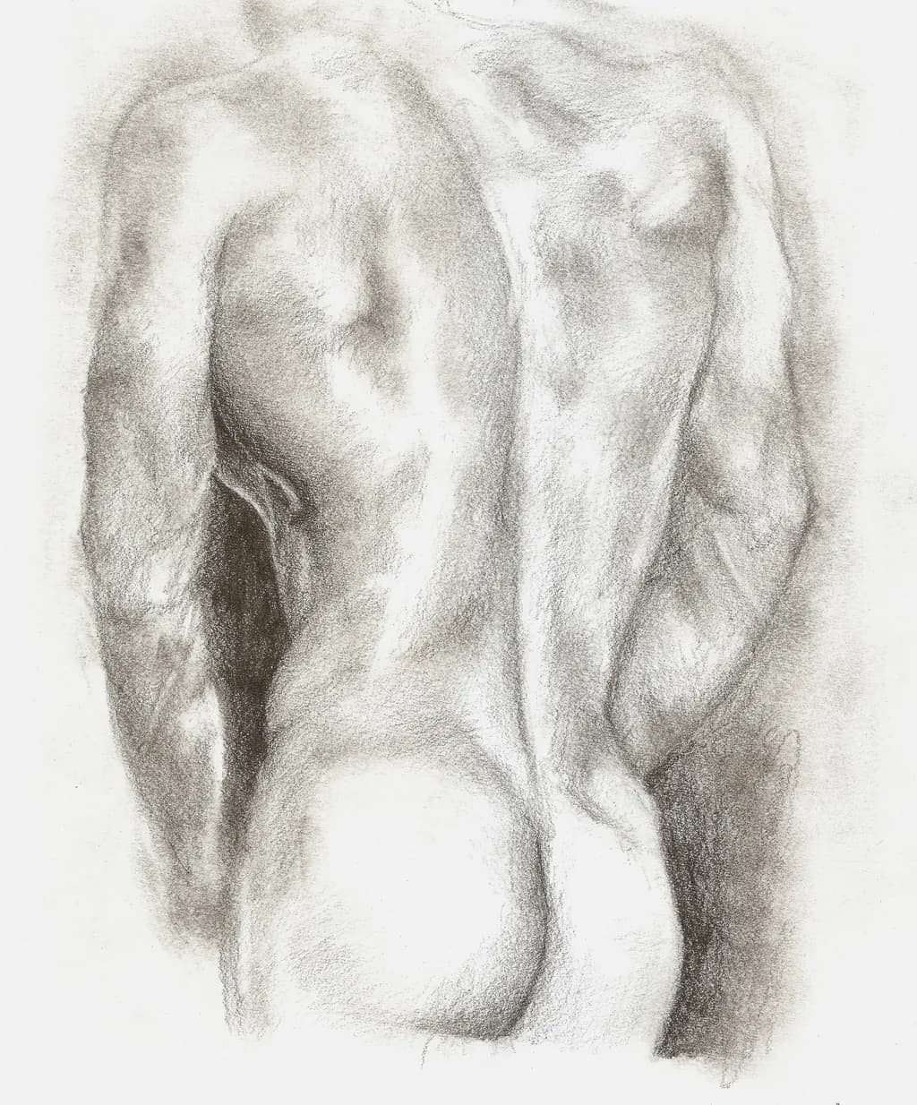 Monochrome Elegance: A Study of Human Anatomy and Expression