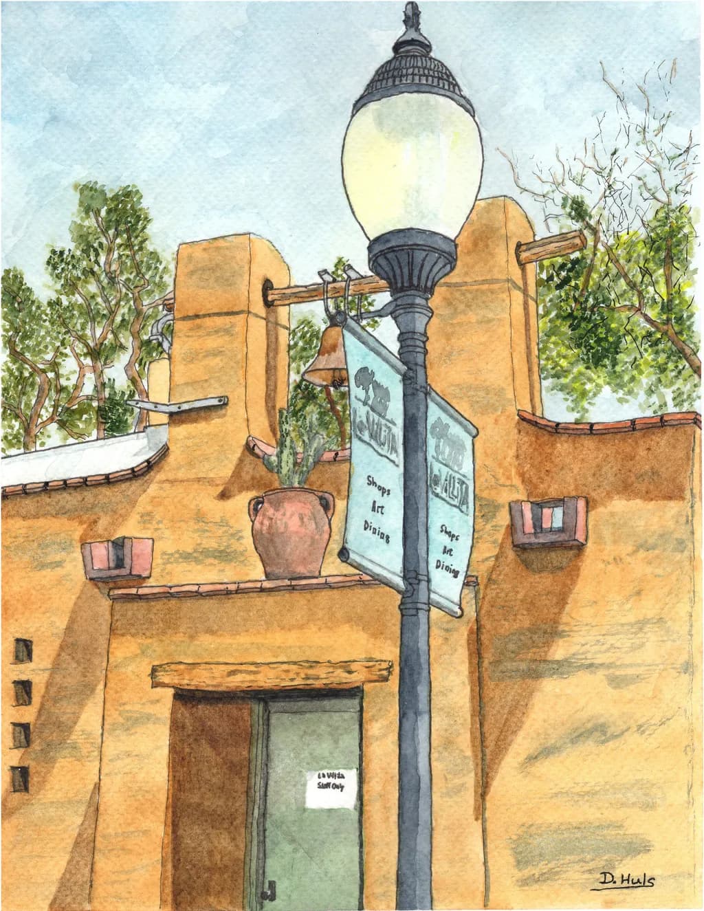 Beneath the San Antonio Lantern