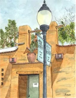 Beneath the San Antonio Lantern