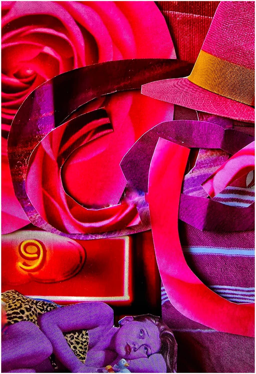 Vibrant Dreams: A Collage of Color and Emotion