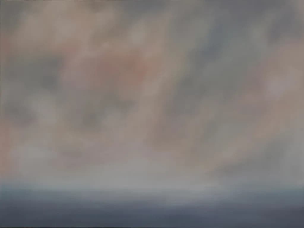 Whispers of Serenity: An Abstract Journey Through Soft Clouds and Atmospheric Colors