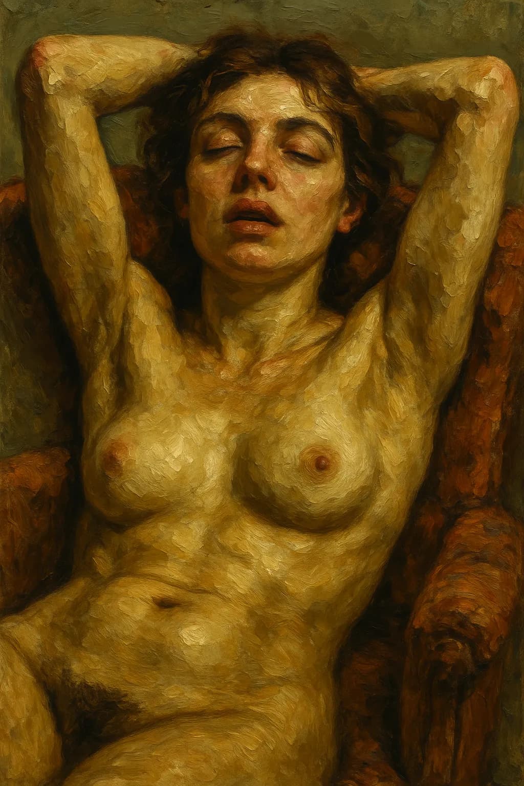 Ethereal Serenity: A Captivating Portrait of Vulnerability and Grace