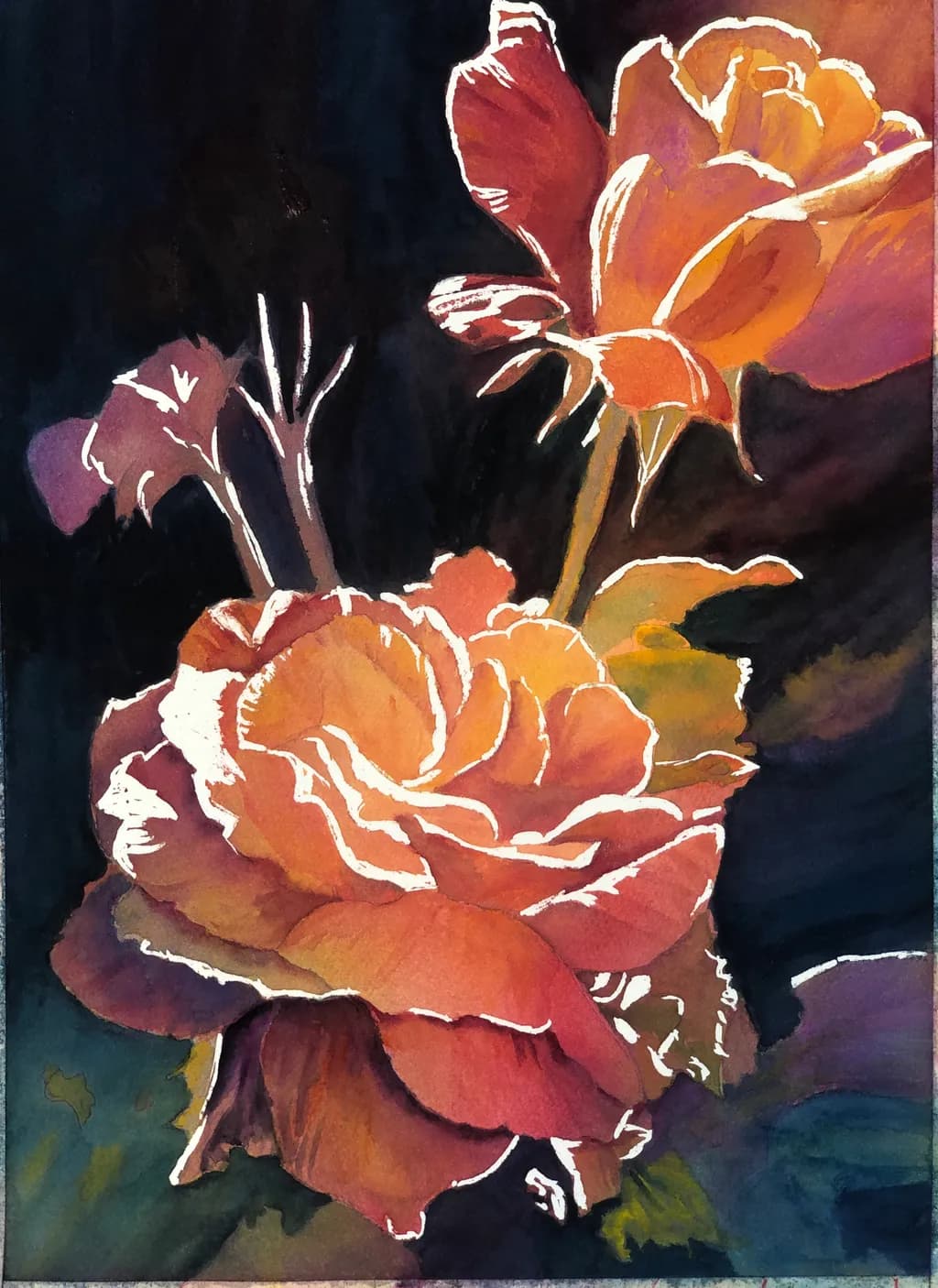 Luminous Roses