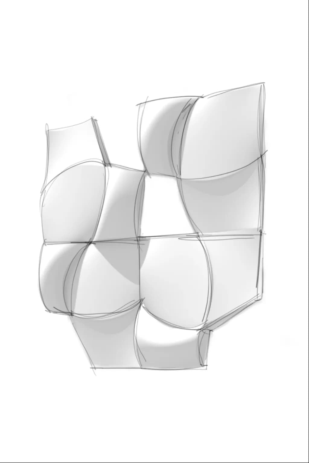 Curves in Motion: A Playful Exploration of Form and Space