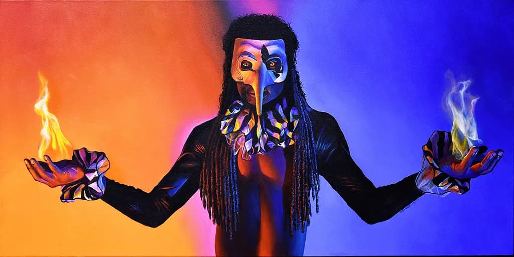 Pyre Summoner Masquerade
