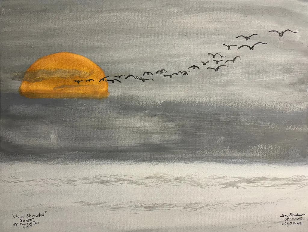 Cloudy Sunset