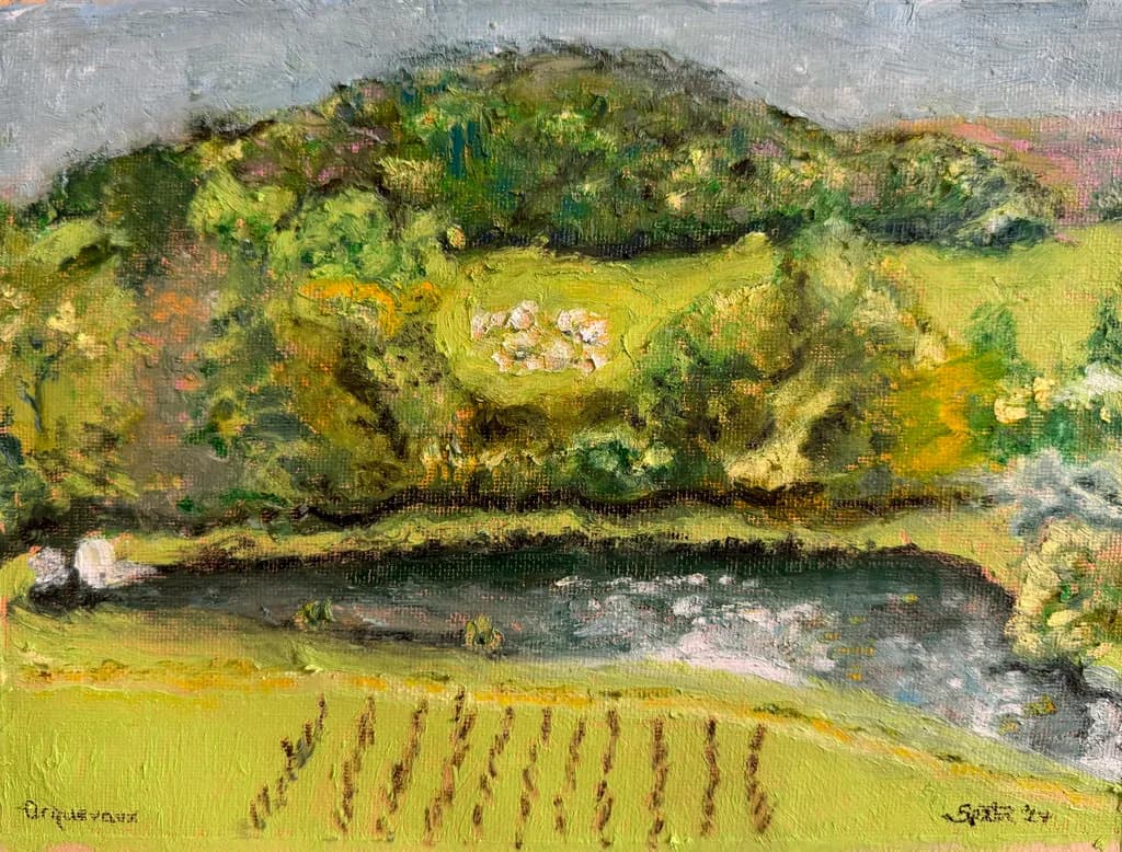 Whispers of Green: A Serene Impression of Nature's Embrace