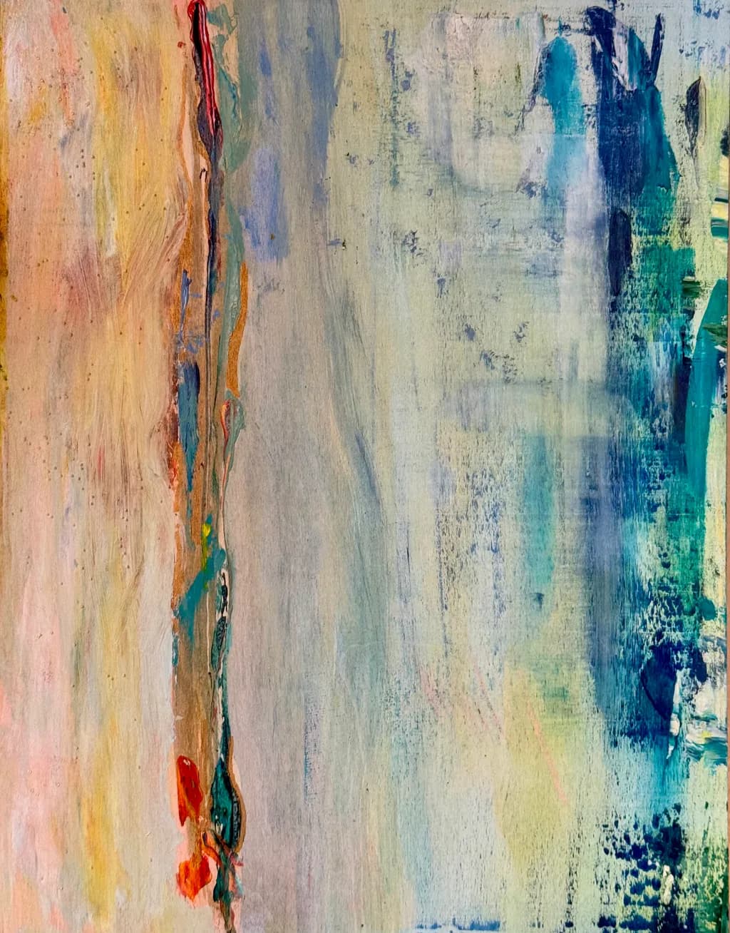 Whispers of Color: A Dance of Light and Emotion in Abstract Form
