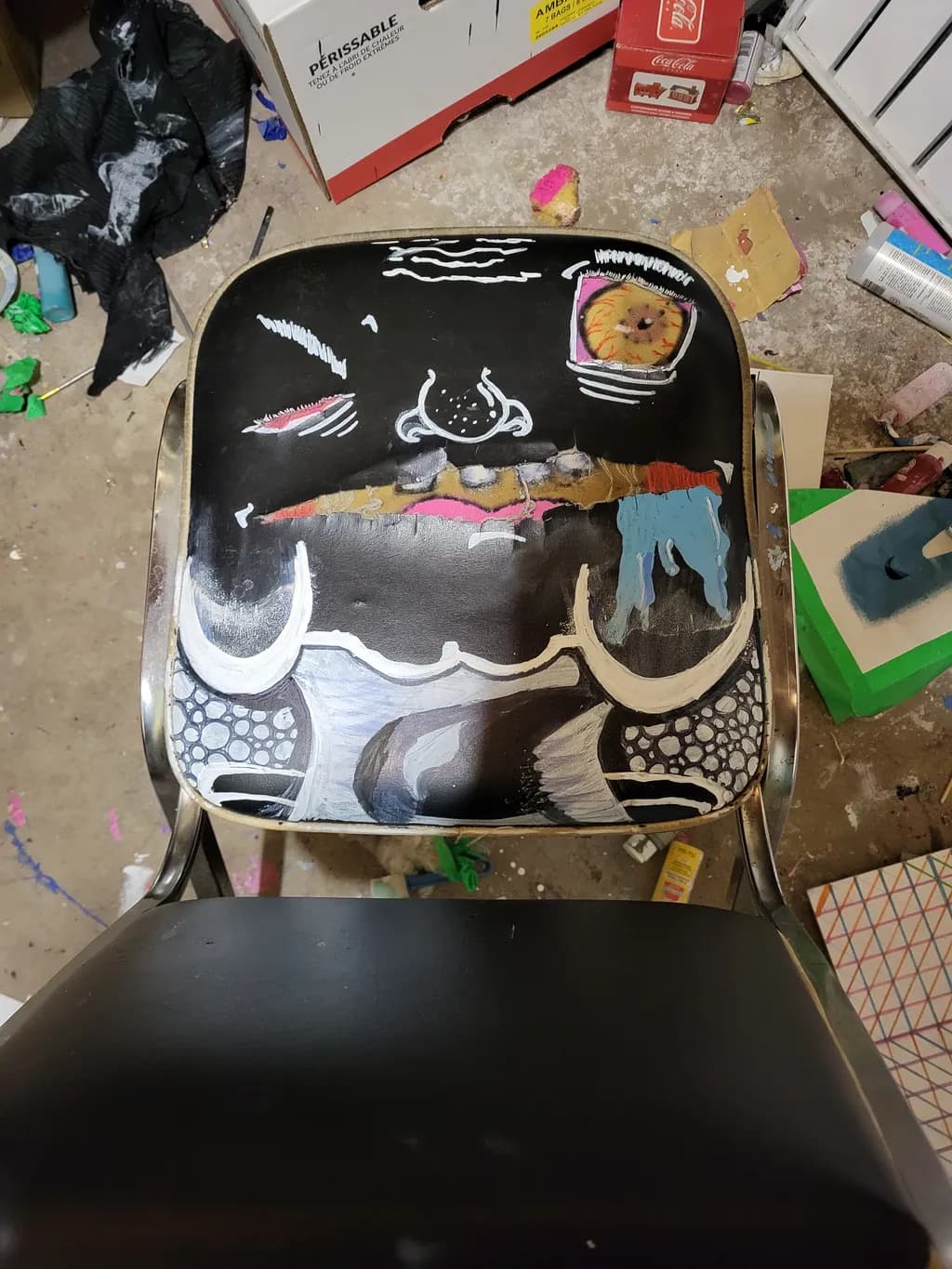 Abstract Chair Art