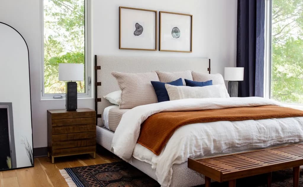 Serene Sanctuary: Embracing Calm in Modern Bedroom Design
