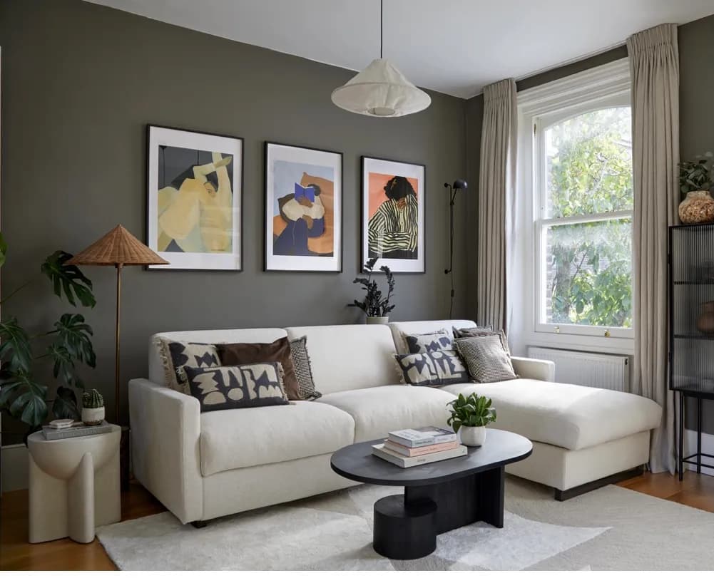 Serene Moments: A Collection of Abstract Reflections in Earthy Tones