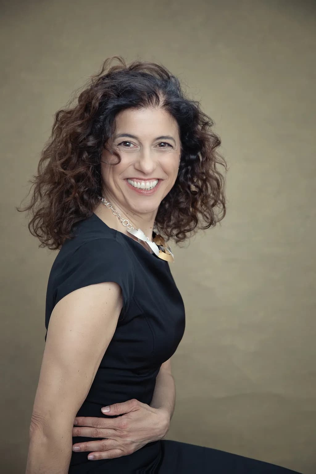 Radiant Elegance: A Portrait of Confidence and Joy