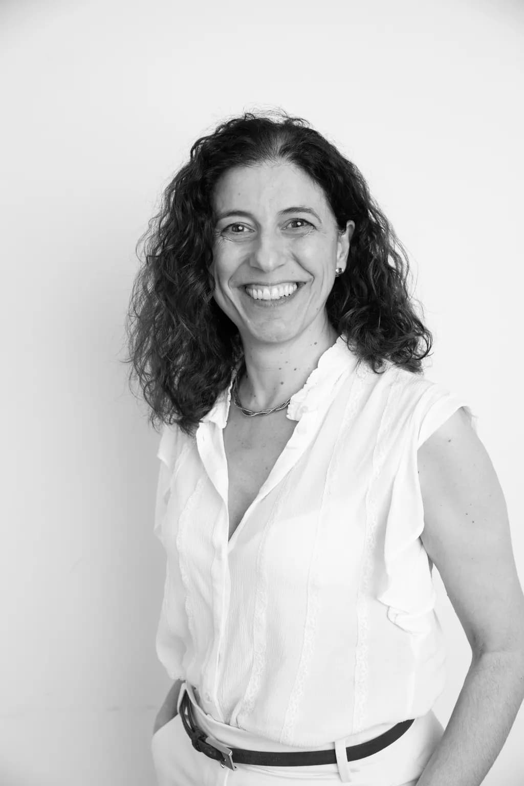 Radiant Confidence: A Portrait of Joyful Elegance in Monochrome