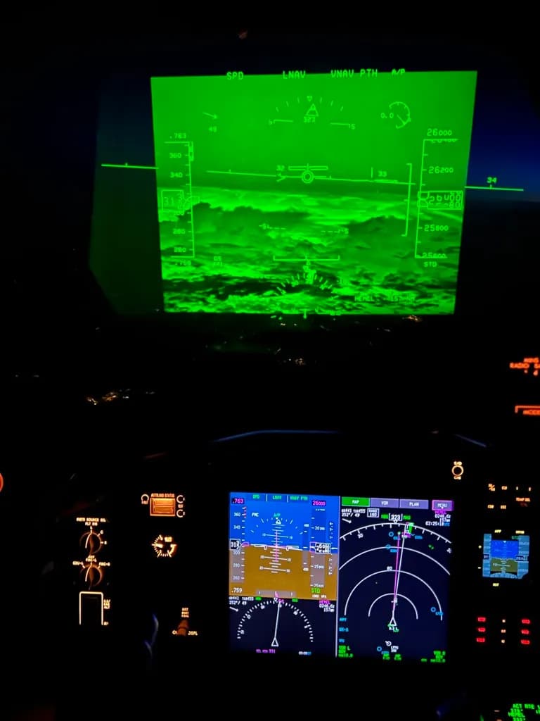 Aerial Symphony: Navigating the Night Sky Through Digital Horizons