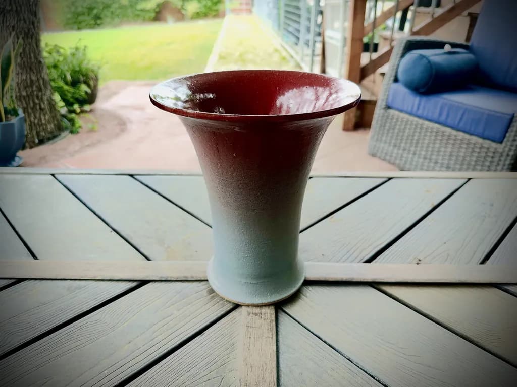 Ceramic Gradient Vase
