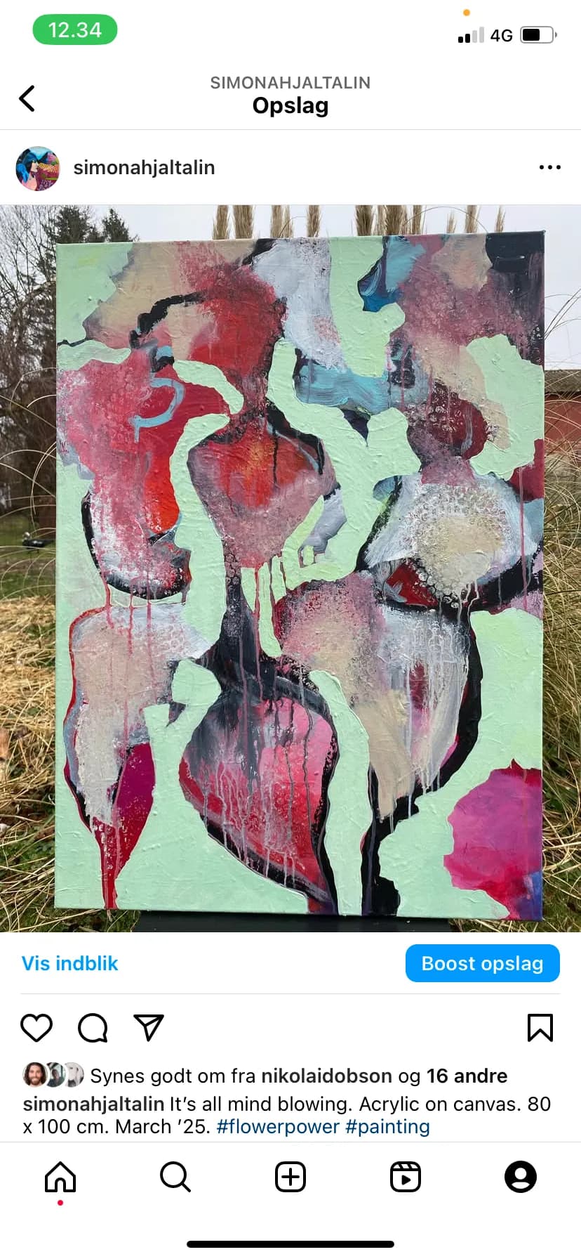 Vibrant Whispers: An Abstract Journey Through Color and Emotion