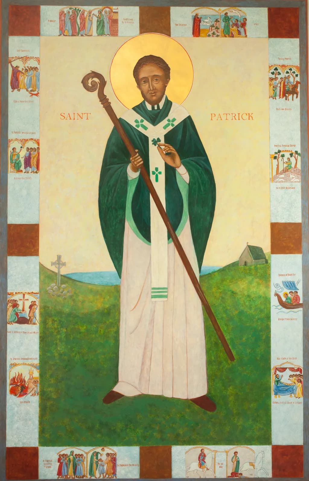 Saint Patrick Icon