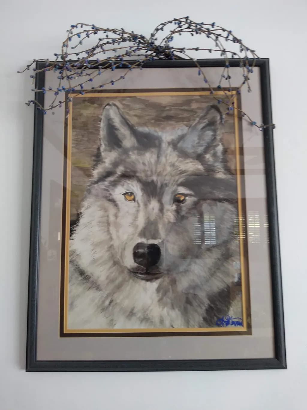 Majestic Wolf Portrait