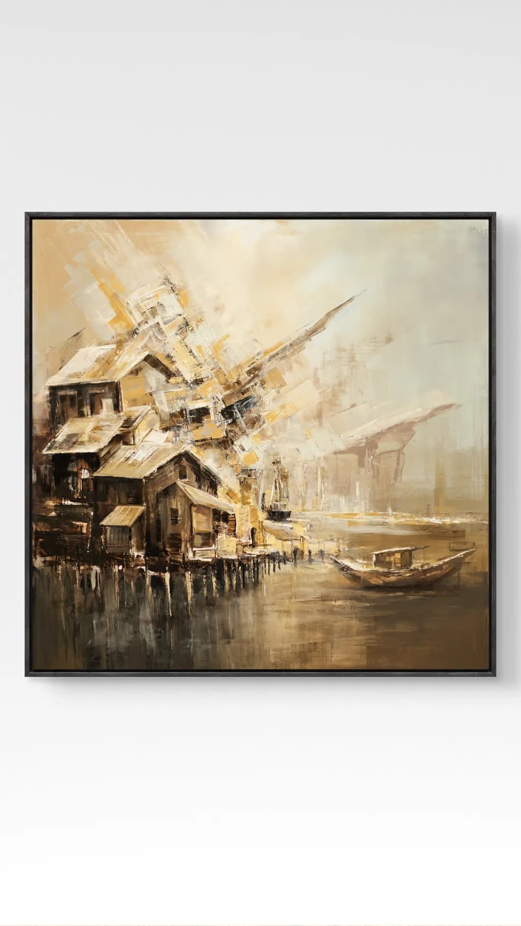 Harbor Houses — Hafenhäuser — Layer by Layer