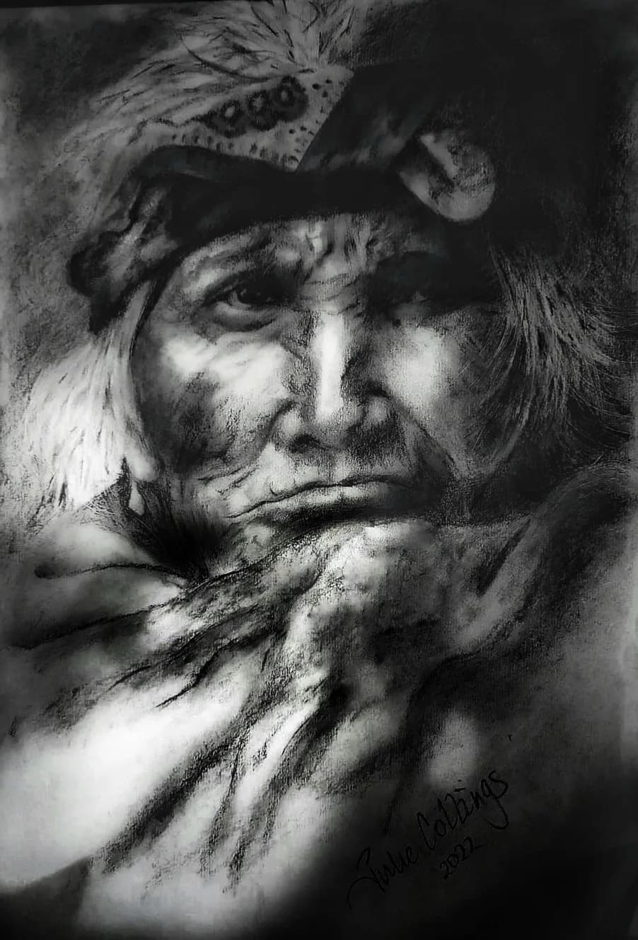 Whispers of the Ancestors: A Portrait of Resilience and Wisdom