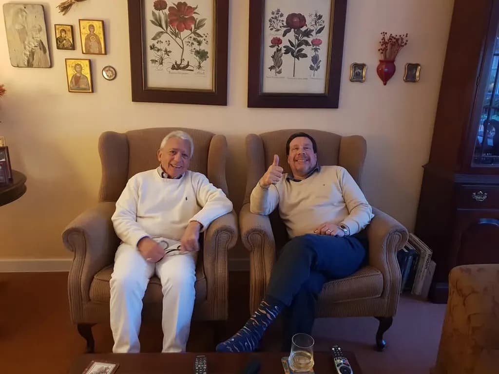 Cherished Moments: Friends in Comfort and Conversation at Home