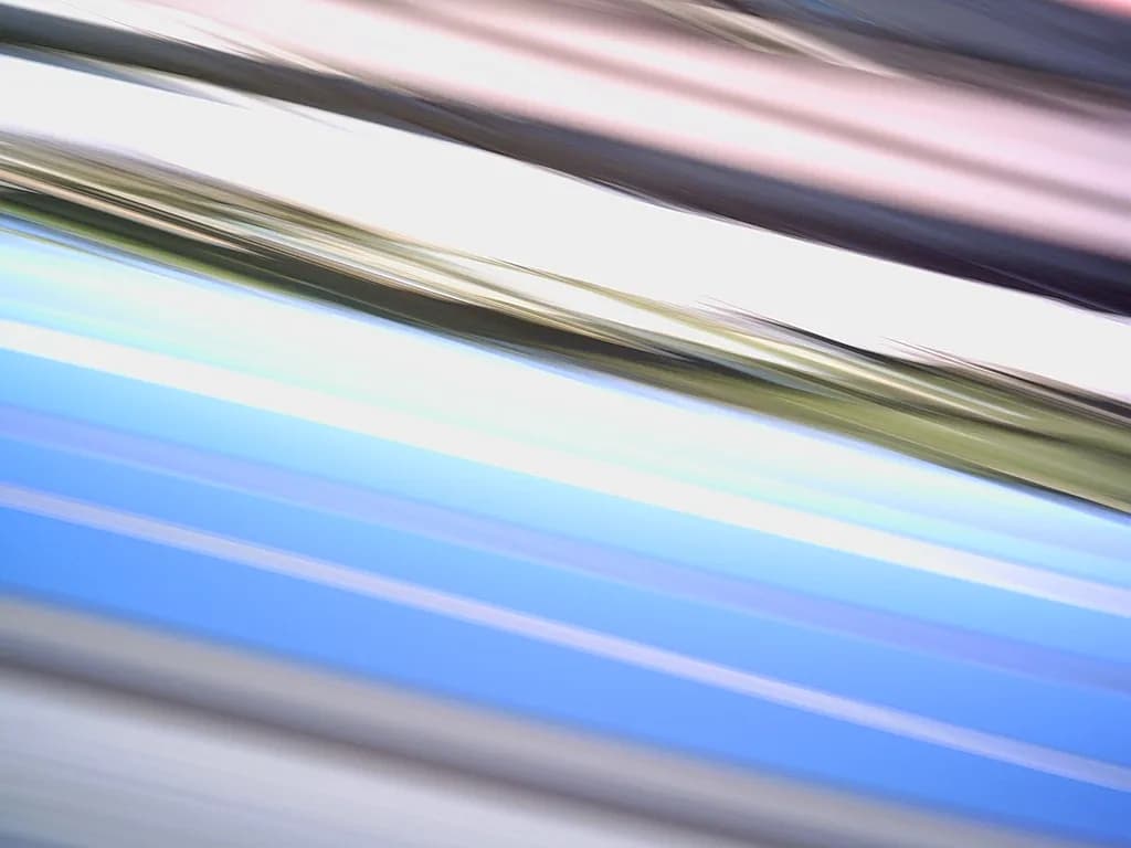 Vibrant Motion: An Abstract Dance of Colorful Lines and Light