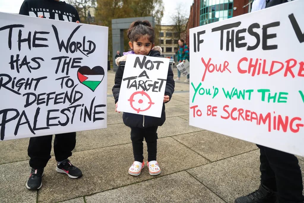 Voices of Innocence: A Child's Stand for Peace and Justice in Palestine