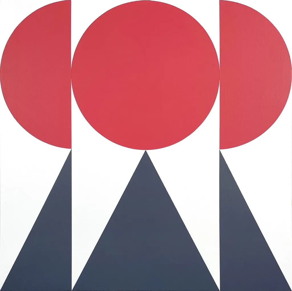 Red Circles and Triangles