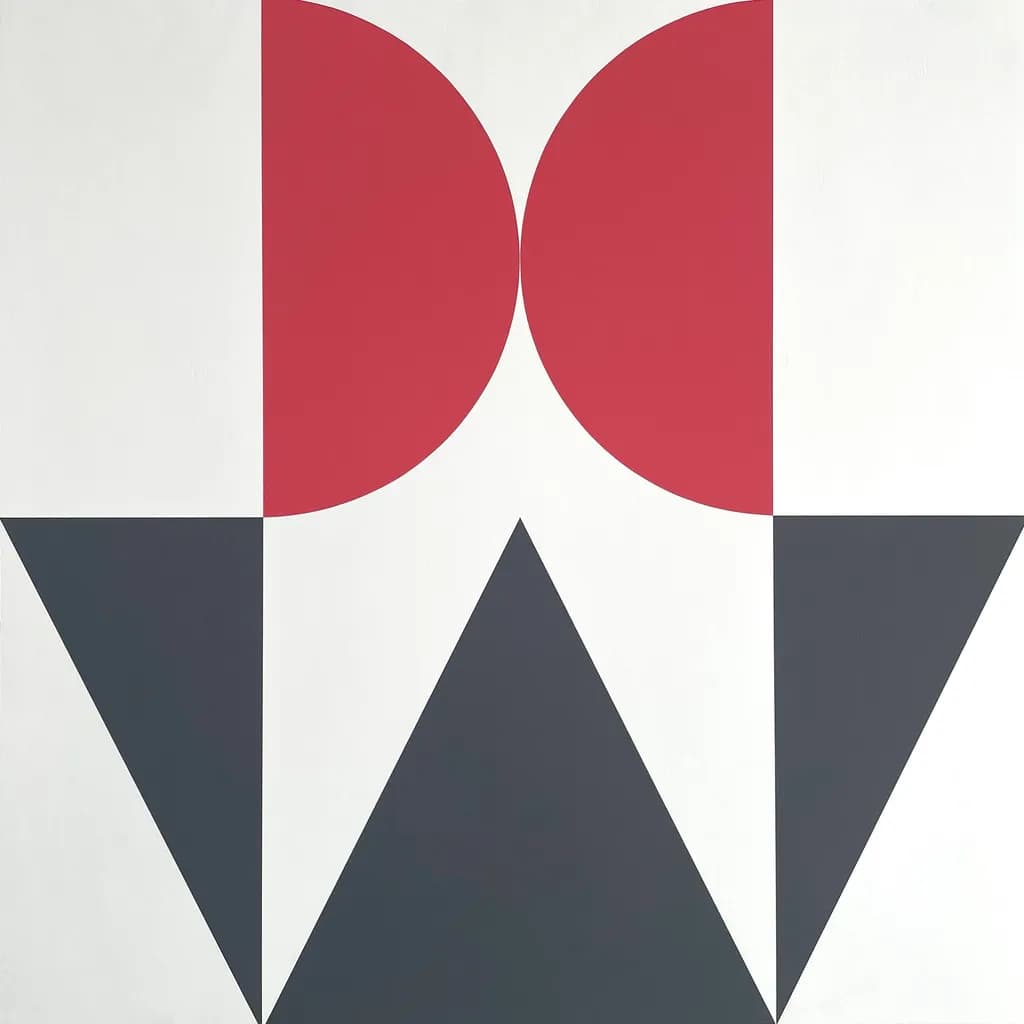 Geometric Harmony: A Dance of Shapes and Colors