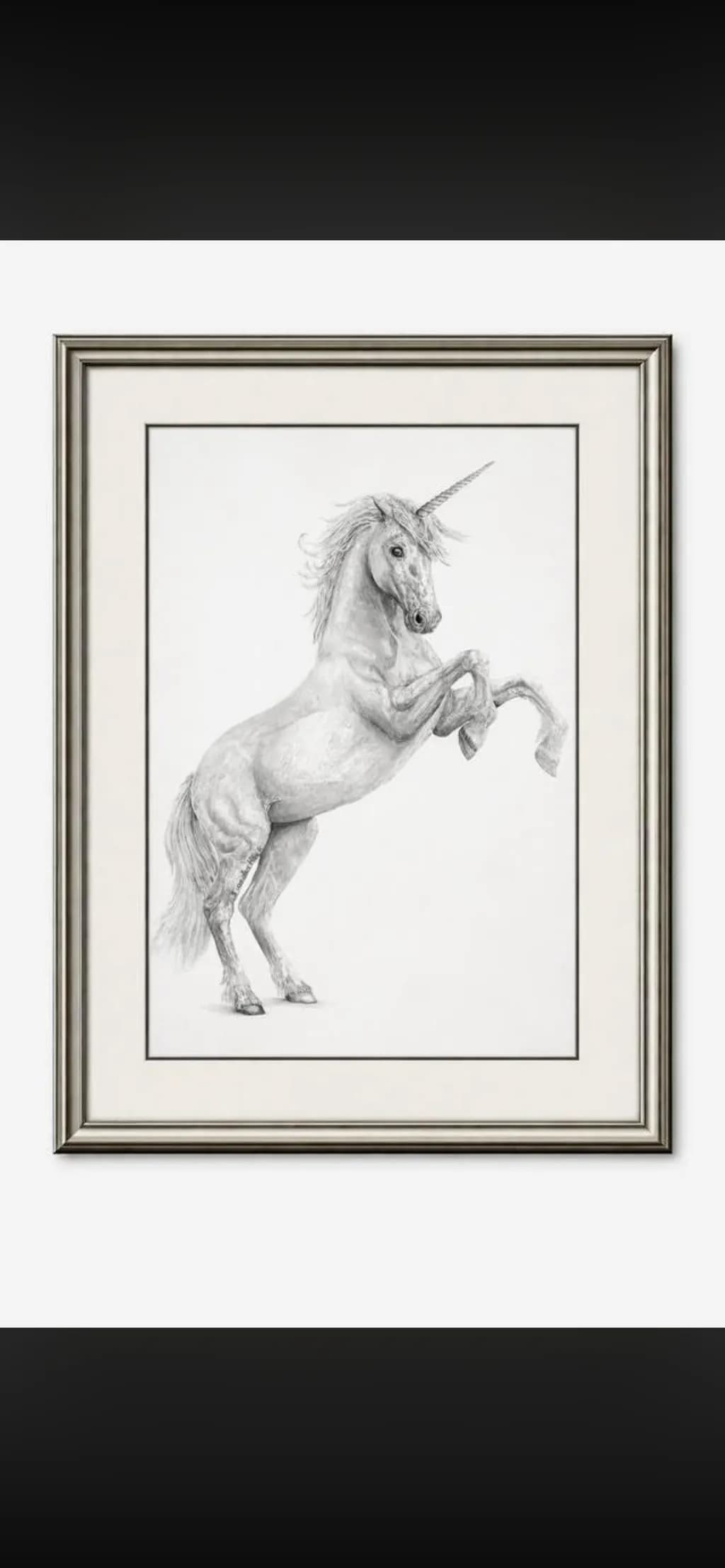 Rearing Unicorn