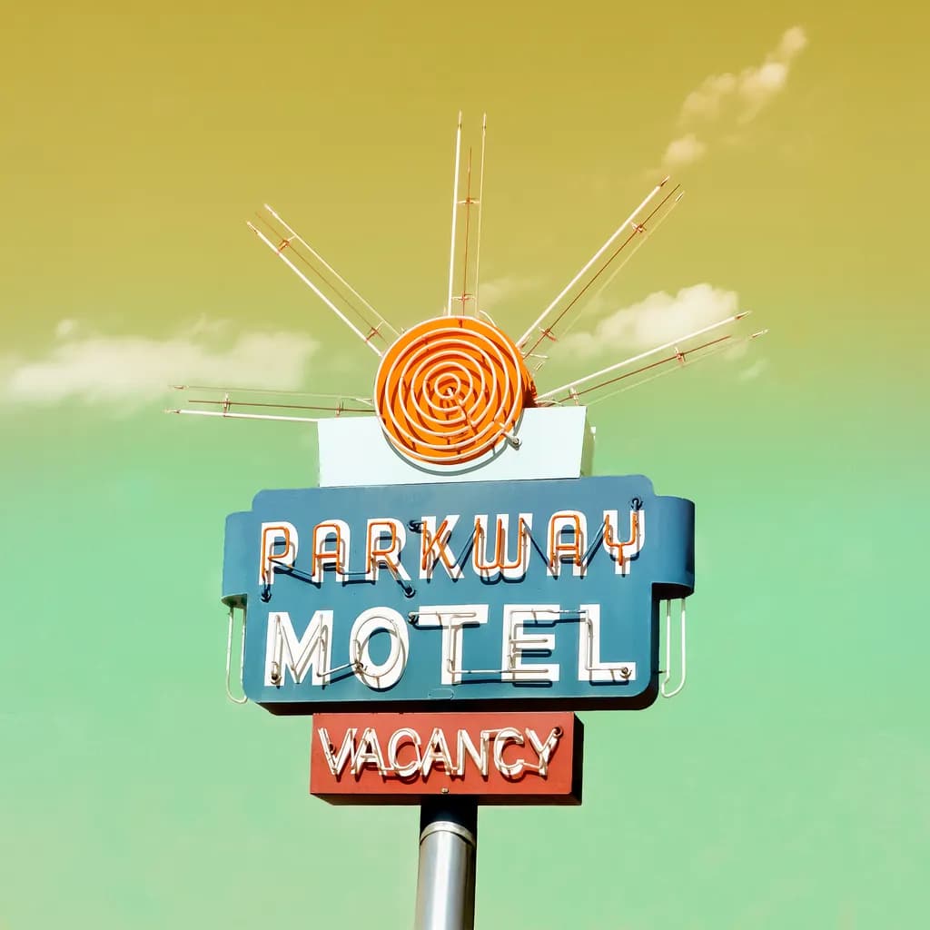 Parkway Motel Neon