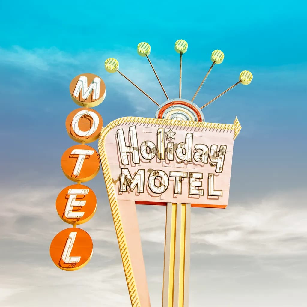 Holiday Motel Sign
