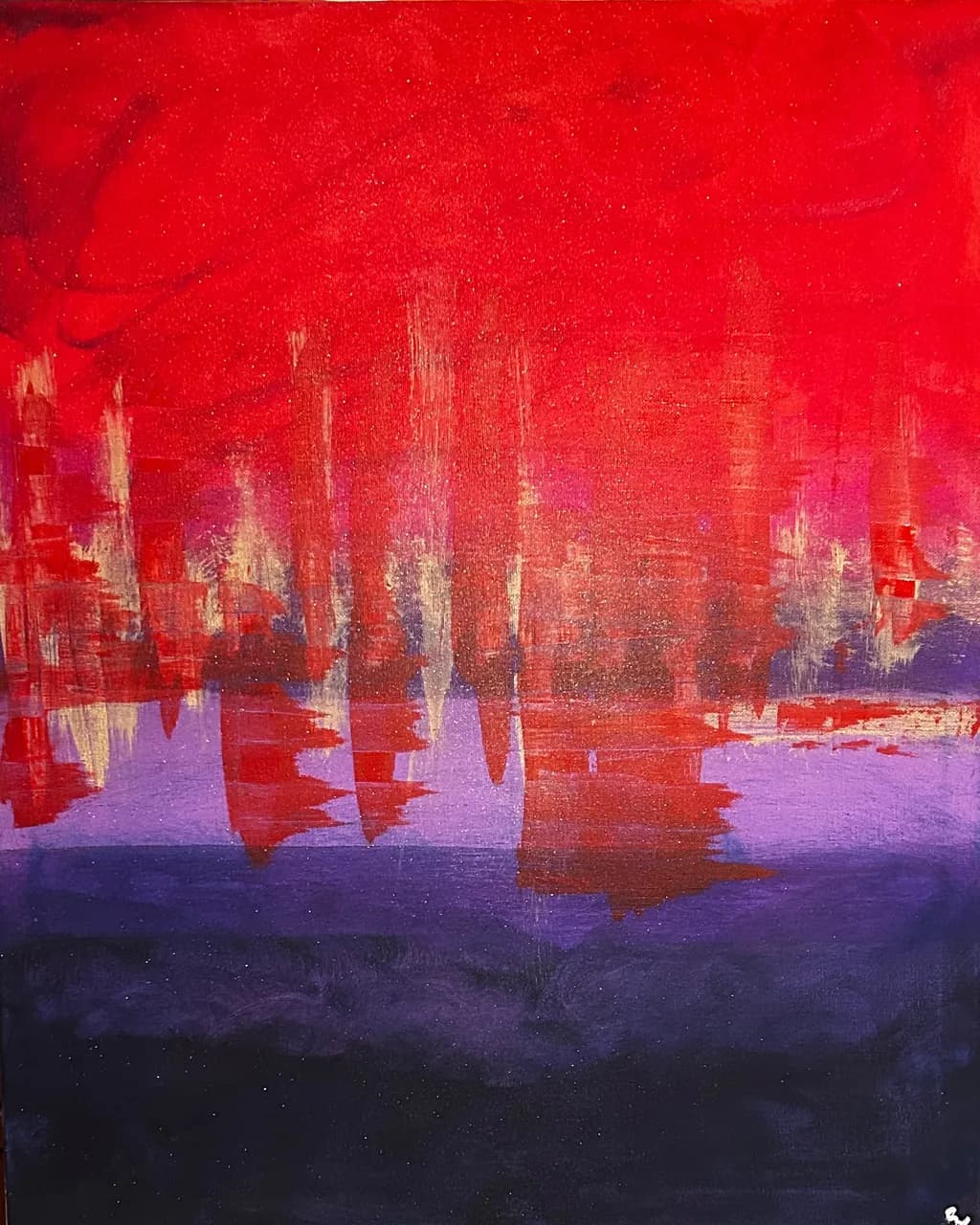 Crimson Reflections