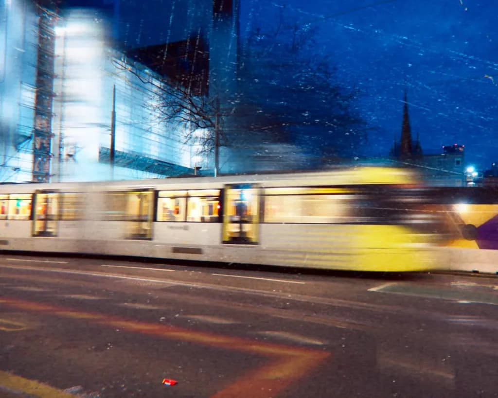 City Tram Blur