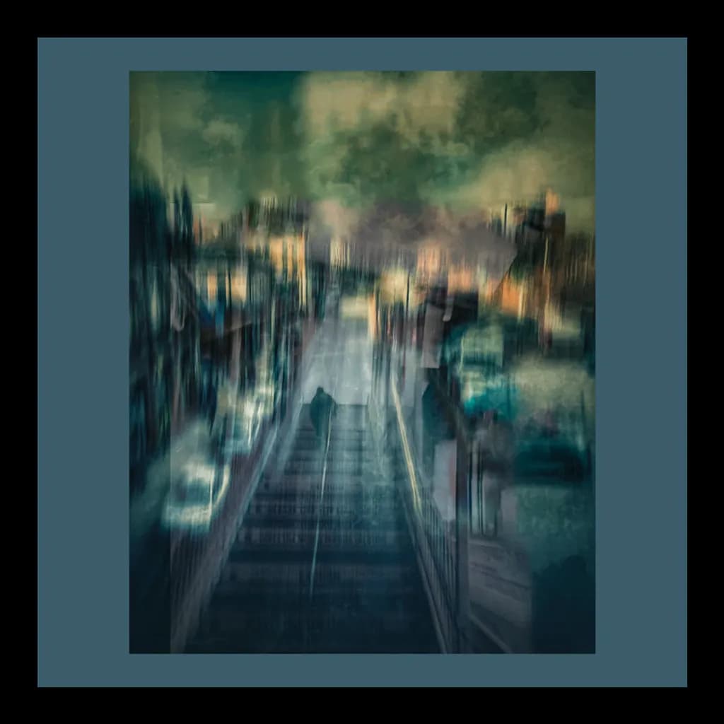 Urban Stairs Scene