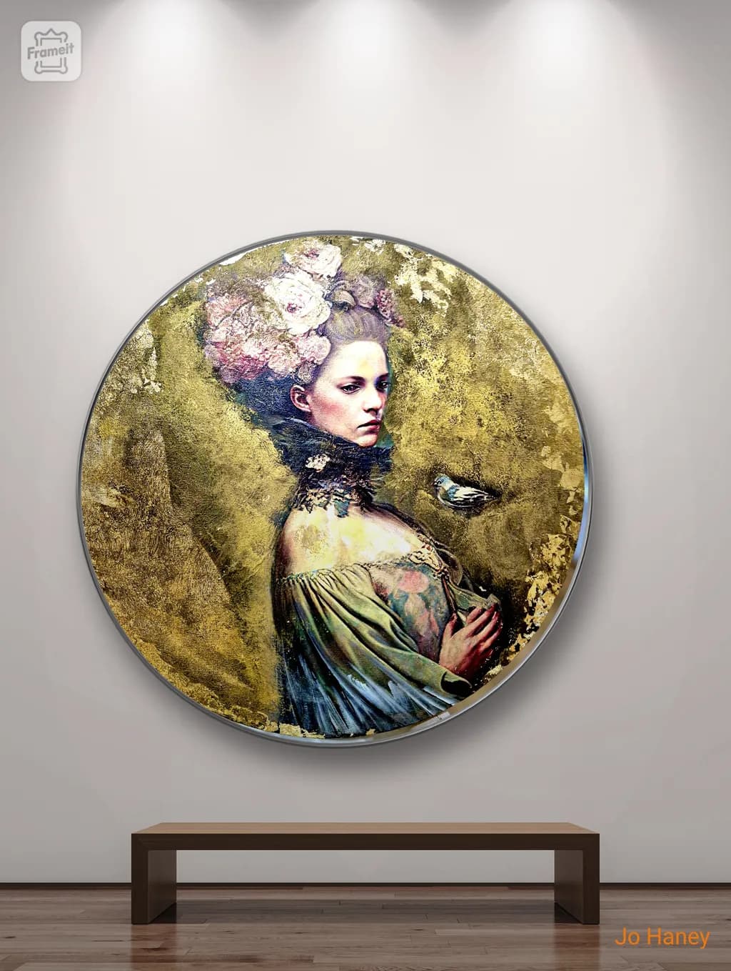 Whispers of Elegance: A Portrait of Grace and Nature's Embrace