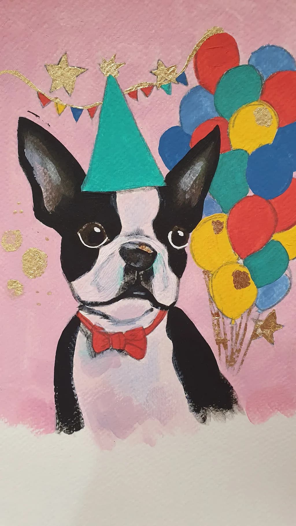 Boston Terrier Birthday 